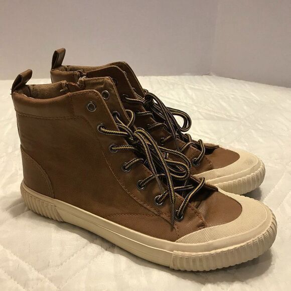 Shoopen women's high top fashon sneakers size 260‎ CHN / 9.5 US - Picture 1 of 8